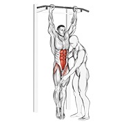 ท่า Assisted Hanging Knee Raise