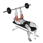 ท่า Barbell Jm Bench Press