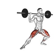 ท่า Barbell Side Split Squat