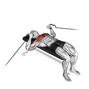 ท่า Cable Bench Press