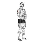 ท่า Cable Standing Shoulder External Rotation