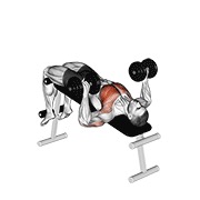 ท่า Dumbbell Decline Bench Press