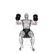 ท่า Dumbbell Incline Hammer Press