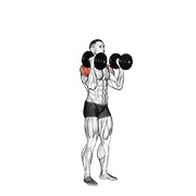 ท่า Dumbbell W-press