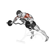 ท่า Ez Barbell Anti Gravity Press