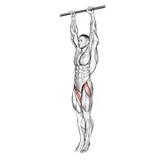 ท่า Hanging Leg Raise