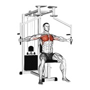 ท่า Lever Seated Fly