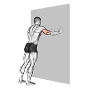 ท่า Push-up (wall) V. 2