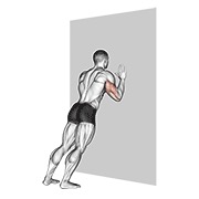 ท่า Push-up (wall)