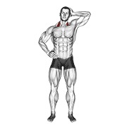 ท่า Side Push Neck Stretch