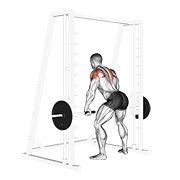 ท่า Smith Rear Delt Row