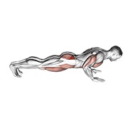 ท่า Spider Crawl Push Up