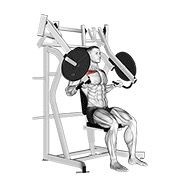 ท่า Lever Incline Chest Press