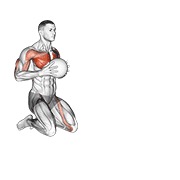 ท่า Medicine Ball Chest Push Single Response