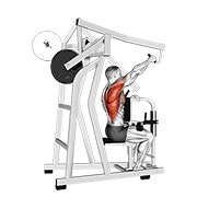 ท่า Lever One Arm Lateral High Row