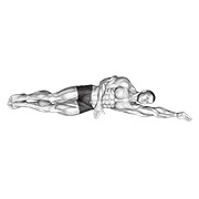 ท่า Side Lying Floor Stretch