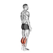 ท่า Bodyweight Standing Calf Raise