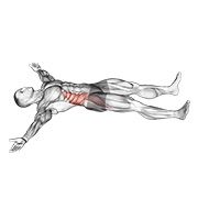 ท่า Iron Cross Stretch