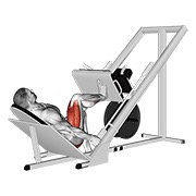 ท่า Sled 45 Degrees One Leg Press