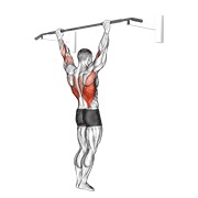 ท่า Wide Grip Pull-up