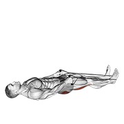 ท่า Reclining Big Toe Pose With Rope