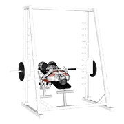 ท่า Smith Machine Decline Close Grip Bench Press