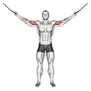ท่า Cable Overhead Curl
