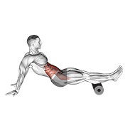 ท่า Roller Reverse Crunch