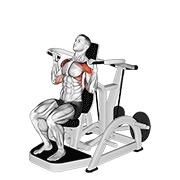 ท่า Lever Shoulder Press V. 3