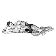 ท่า Dumbbell Lying Pronation On Floor