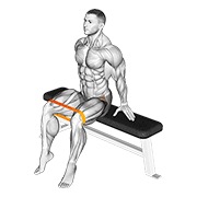 ท่า Resistance Band Seated Hip Abduction