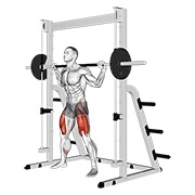 ท่า Smith Sumo Squat