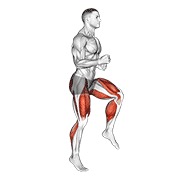ท่า Half Knee Bends (male)