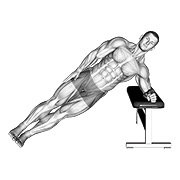 ท่า Bodyweight Incline Side Plank